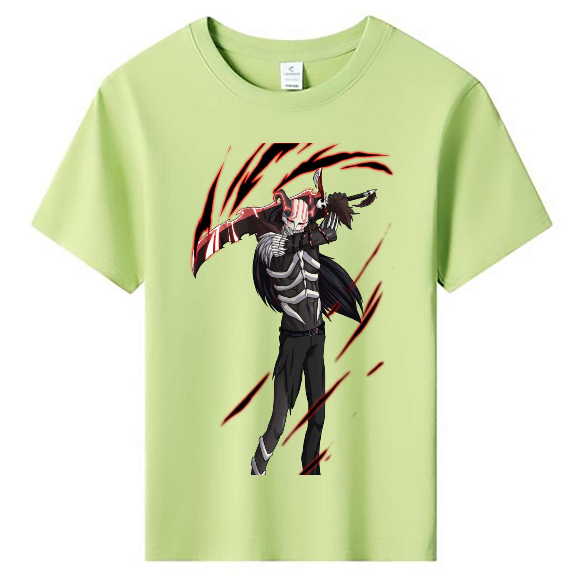 （画像用） ブリーチ 黒崎一護（くろさき いちご）BLEACH Kurosaki Ichigo 綿100％キッズTシャツ（フロントプリント）